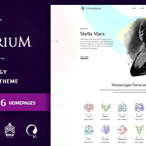 Stellarium – Horoscope and Astrology WordPress Theme Plugin Version:1.2.8