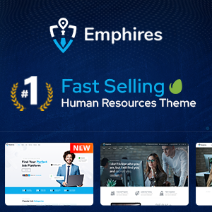 Emphires – Human Resources and Recruiting Theme Plugin Version: 3.9