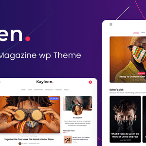 Kayleen | Blog and Magazine WordPress Theme  Plugin Version: 3.1