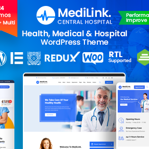 Medilink – Health & Medical WordPress Theme Plugin Version:2.0.6
