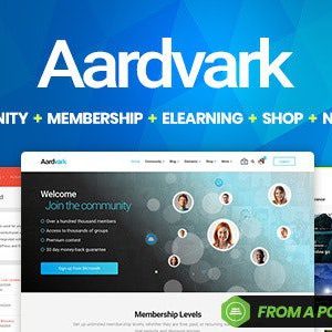 Aardvark – BuddyPress, Membership and Community Theme Plugin Version:4.6