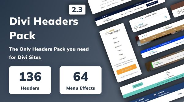 Divi Headers Pack Plugin Version:2.3