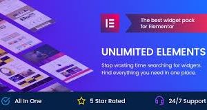 Unlimited Elements for Elementor Version 1.5.126