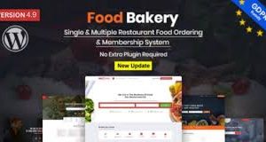 FoodBakery WordPress Theme Version4.9