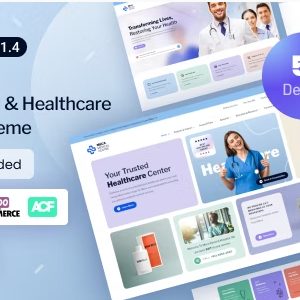 Hospa – Medical Clinic and Hospital Elementor WordPress Theme Plugin Version:1.4
