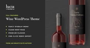 Lucia – Wine WordPress Theme Plugin Version:1.6