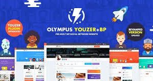 Olympus BuddyPress Theme Social Network Plugin Version:4.6