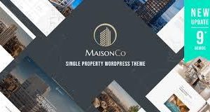 MaisonCo – Single Property WordPress Theme Plugin Version:2.0.4