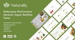 Naturally – Organic Food and Market WooCommerce Theme Plugin Version:1.3.6