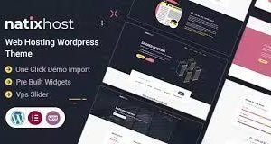 Natix | Web Hosting WordPress Theme Plugin Version:1.6