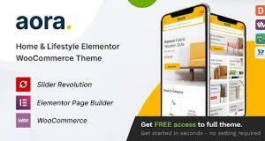 Aora Home & Lifestyle Elementor Theme Plugin Version:1.3.9