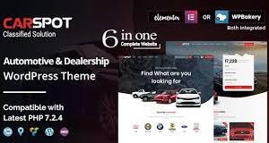 CarSpot Dealership Classified Theme Plugin Version: 2.4.4