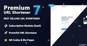 Premium URL Shortener – Link Shortening Script (URL) + SaaS Theme For Premium URL Shortener Plugin Version:7.6.3