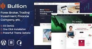 Bullion – Forex Broker & Trading WordPress Theme Plugin Version:1.3