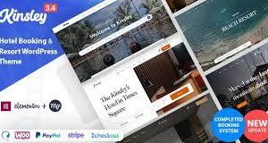 Kinsley – Hotel WordPress Theme Plugin Version:3.4.5