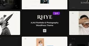 Rhye – AJAX Portfolio WordPress Theme  Plugin Version:4.1.0