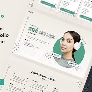 Luique – Personal Portfolio WordPress Theme Plugin Version:1.3.1