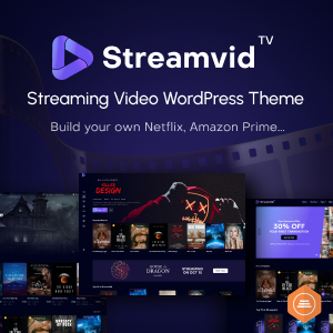 StreamVid – Video Streaming WordPress Theme Plugin:6.2.2