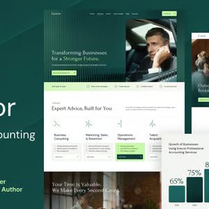 Execor – Accounting and Management Consulting WordPress Theme Plugin Version:3.0.0