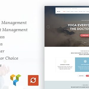 Helix – Yoga Club Calendar WordPress Theme Plugin Version:1.3.9