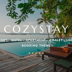 CozyStay – Hotel Booking WordPress Theme Plugin Version:1.7.1