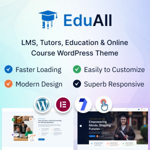 EduAll – Education LMS Tutors and Course WordPress Plugin Version:1.0.3