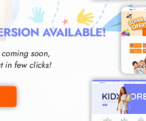 KidXtore – Kids Clothing and Toys Store Elementor WooCommerce WordPress Theme Plugin Version:2.7