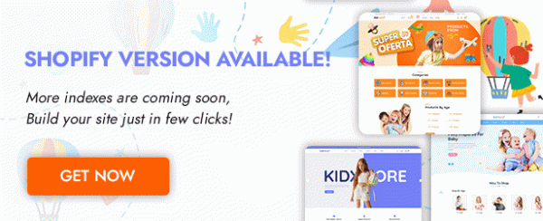 KidXtore – Kids Clothing and Toys Store Elementor WooCommerce WordPress Theme Plugin Version:2.7