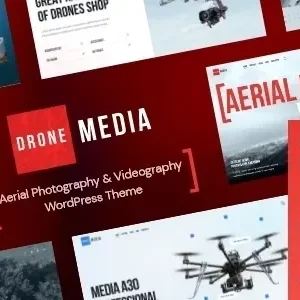 Drone Media | Aerial Photography & Videography Theme Plugin Version:2.2.0
