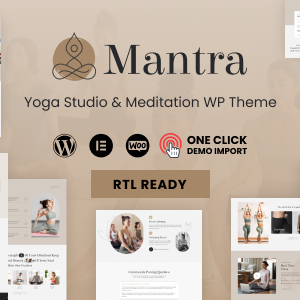 Mantra – Yoga Fitness WordPress Theme Plugin Version:1.0.5