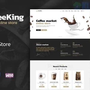 CoffeeKing – Coffee Shop and Drinks Online Store WordPress Theme Plugin Version:1.7.8