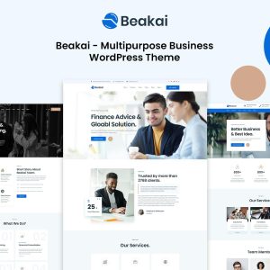 Beakai – Multipurpose Business WordPress Theme Plugin Version:2.0.1