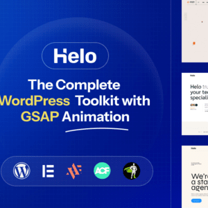 Helo | Multi-Purpose Elementor WordPress Theme Plugin Version:1.0.0