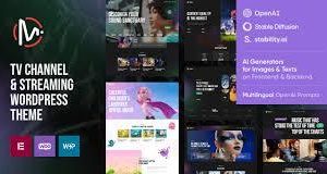MediaFlex – TV Channel and Streaming WordPress Theme Plugin Version:1.7