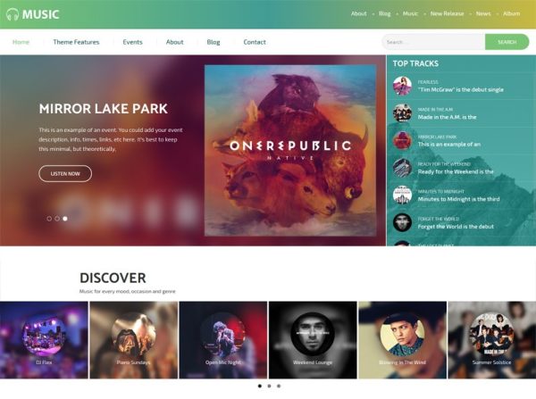Spectacle – Music WordPress Theme Plugin Version:v1.0.5