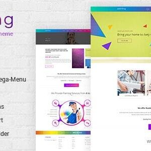 Paint – Painting Company WordPress Theme Plugin Version:3.5
